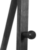 Staffeli i sort 70 x 166 x 80 cm - Billede 2