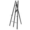 Staffeli i sort 70 x 166 x 80 cm