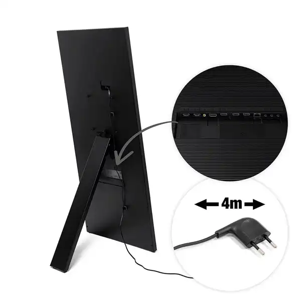 StreamLine Digital A-Board med 43" Samsung skærm Sort - Billede 13