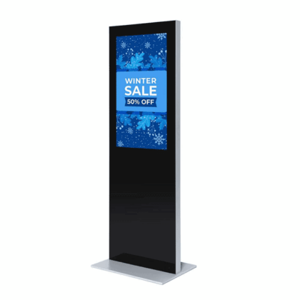 Totem digital slim Samsung skærm 43