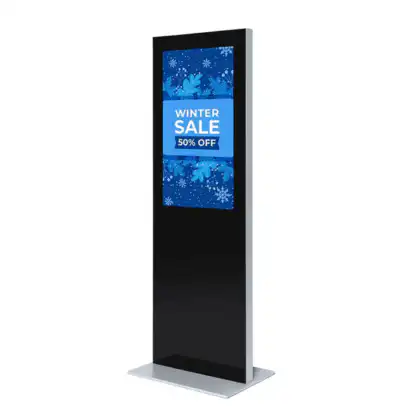 Totem digital slim Samsung skærm 43