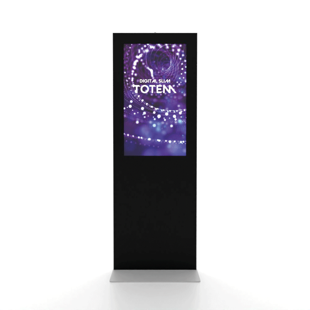 Totem digital slim Samsung skærm 43-gig