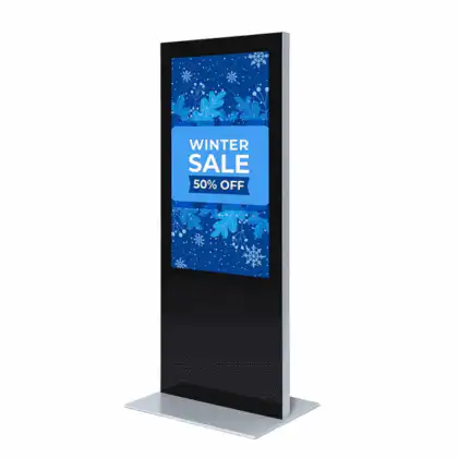 Totem digital slim Samsung skærm 55″