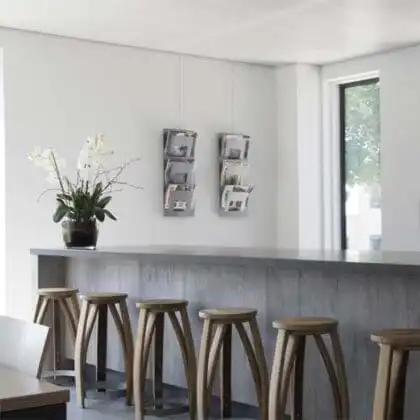 Galleriskinne u-rail ALU 200 cm til ophæng i loft