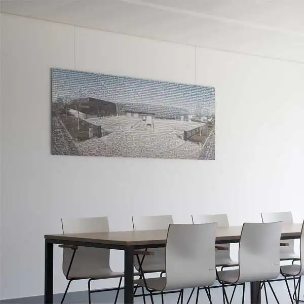 Galleriskinne u-rail SORT 200 cm loft