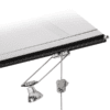 U-rail multi Galleriskinne loft 12V SORT 200 cm