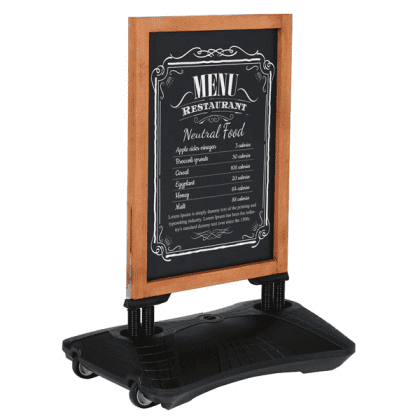 Wind-Pro WOOD - TRÆ Gadeskilt