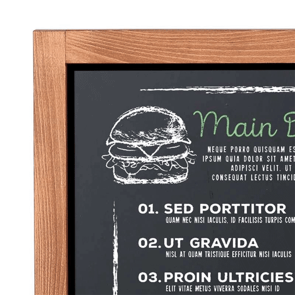 Wind-Pro WOOD - TRÆ Gadeskilt - Billede 6