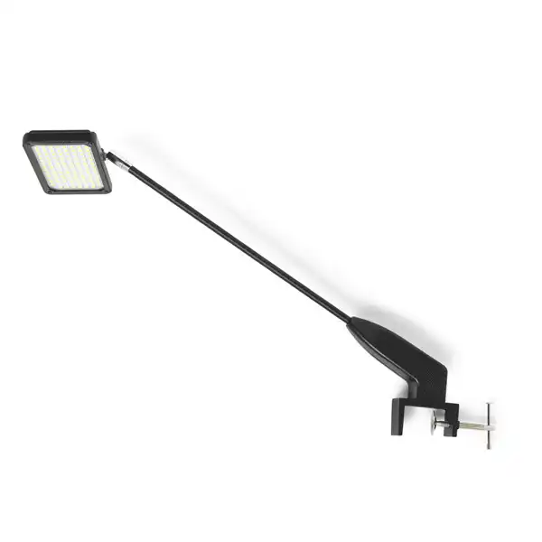 Væg klemme i sort til montering af LED lampe - Billede 2
