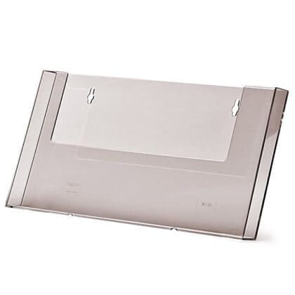 Brochureholder væg A4 1 rum bredformat W330