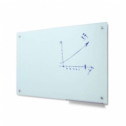 Scritto® Glas whiteboard hvid 120x90 cm