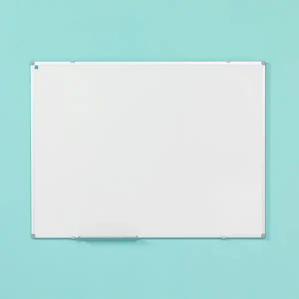 Whiteboard keramisk magnetisk 20x30 cm med aluminiumsramme - Billede 3