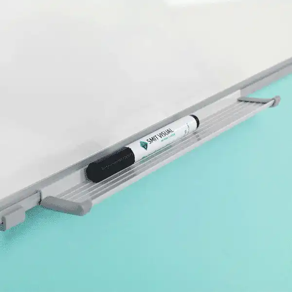Whiteboard keramisk magnetisk 30x45 cm med aluminiumsramme - Billede 3
