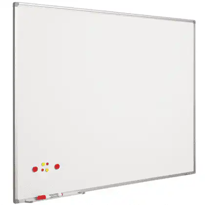 Whiteboard keramisk A4 med 16 mm alu-kant