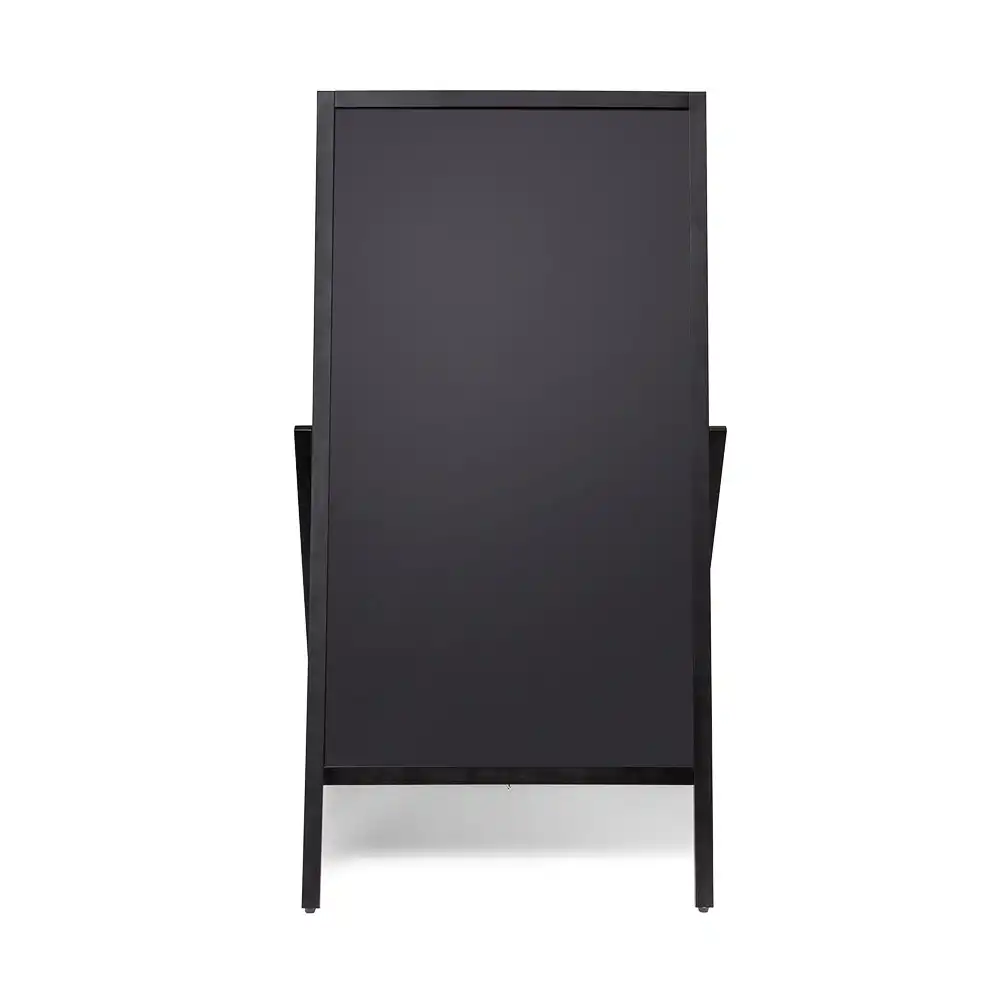 A-Træskilt Flip sort med kridttavle 55x105 cm - Billede 4