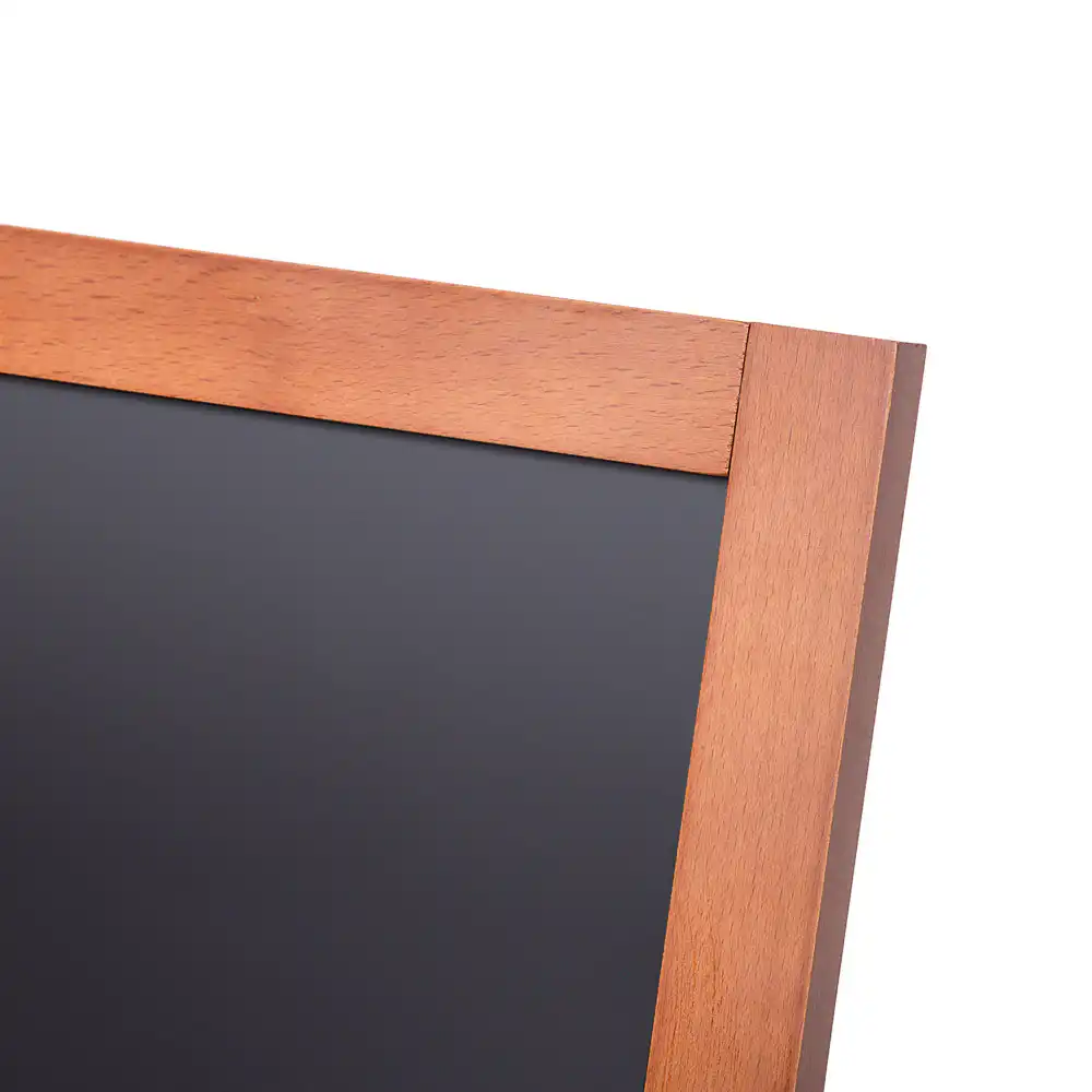 A-Træskilt Flip teak med kridttavle 55x105 cm - Billede 8