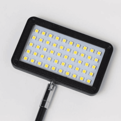Lampe til montering på messevæg LED 50 SORT